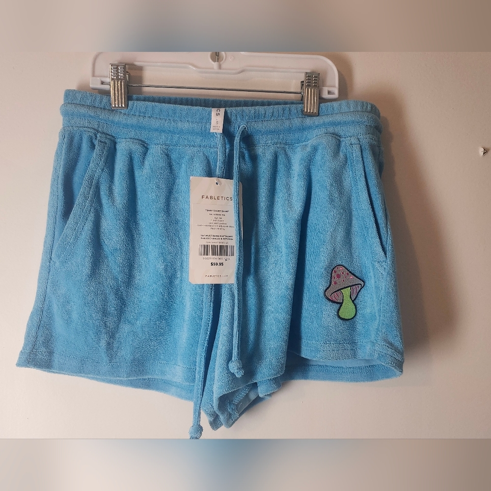 NWT Fabletics Blue Women's Shorts Size Small